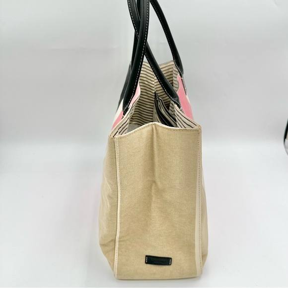 Kate Spade Color Block Canvas Tote Bag - Picture 3 of 12